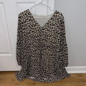 Brooklyns Boutique Leopard Dress